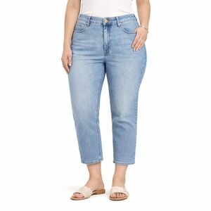 Old Navy Womens Size 14 Short High Rise Wow Straight Leg Jeans Light Wash